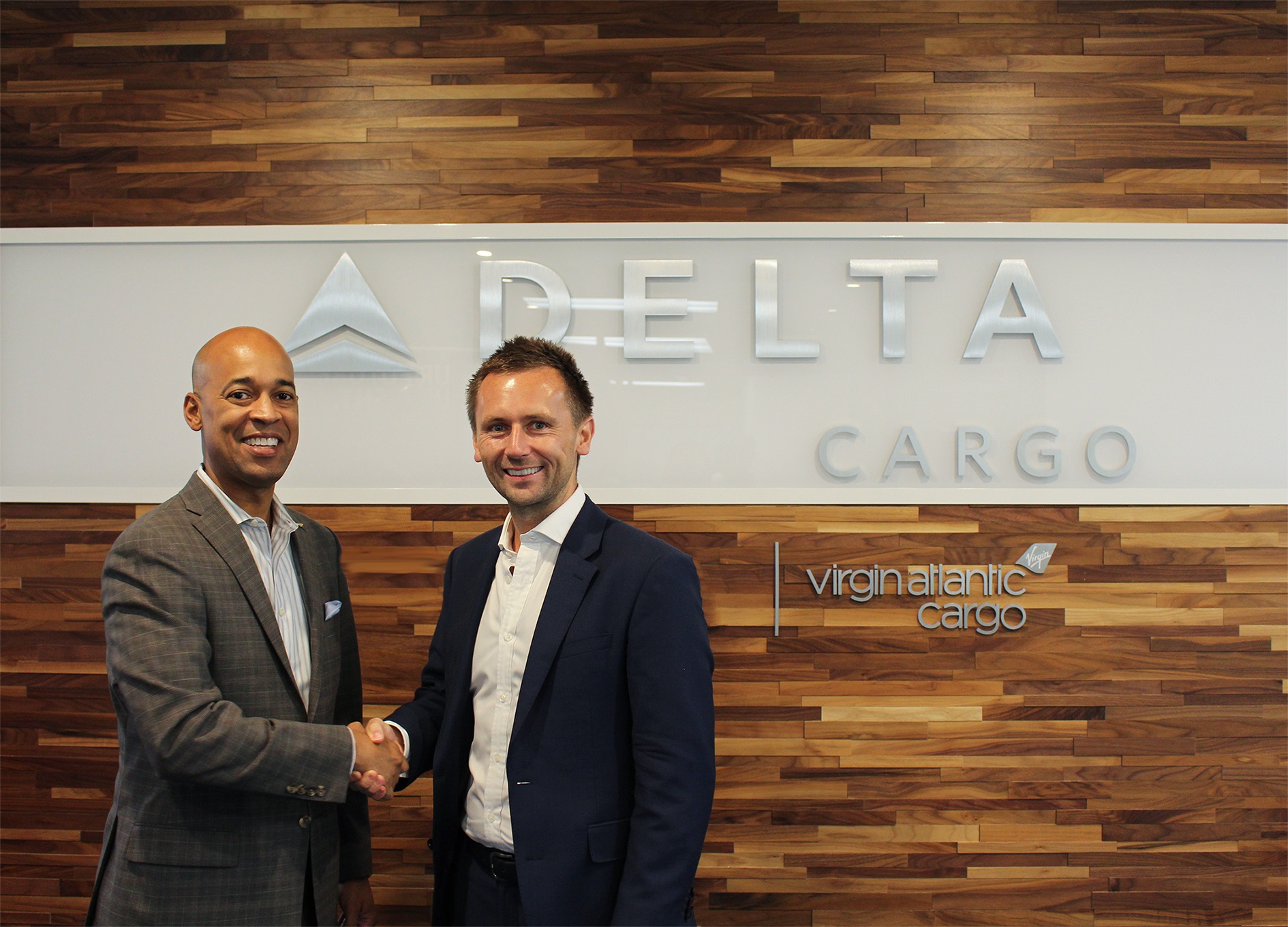 Celebrating five years of partnership Shawn Cole of Delta Cargo and
